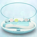 Premium 6-in-1 Electric Baby Nail Trimmer Set available in Pakistan at Nazly Store