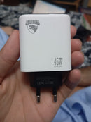 45W Multi Protocol Dual Port Travel Fast Charger