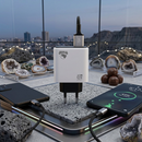 45W Multi Protocol Dual Port Travel Fast Charger available in Pakistan at Nazly Store