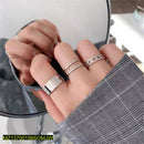 Silver Plated Rings Set 3 Pcs available in Pakistan at Nazly Store