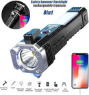 Rechargeable LED Flashlight USB-C available in Pakistan at Nazly Store
