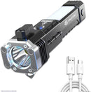 Rechargeable LED Flashlight USB-C available in Pakistan at Nazly Store