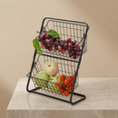 2-Layer Iron Fruit Basket available in Pakistan at Nazly Store