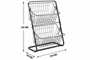 2-Layer Iron Fruit Basket available in Pakistan at Nazly Store
