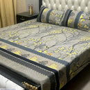 Crystal Cotton Double Bedsheet 3Pcs available in Pakistan at Nazly Store